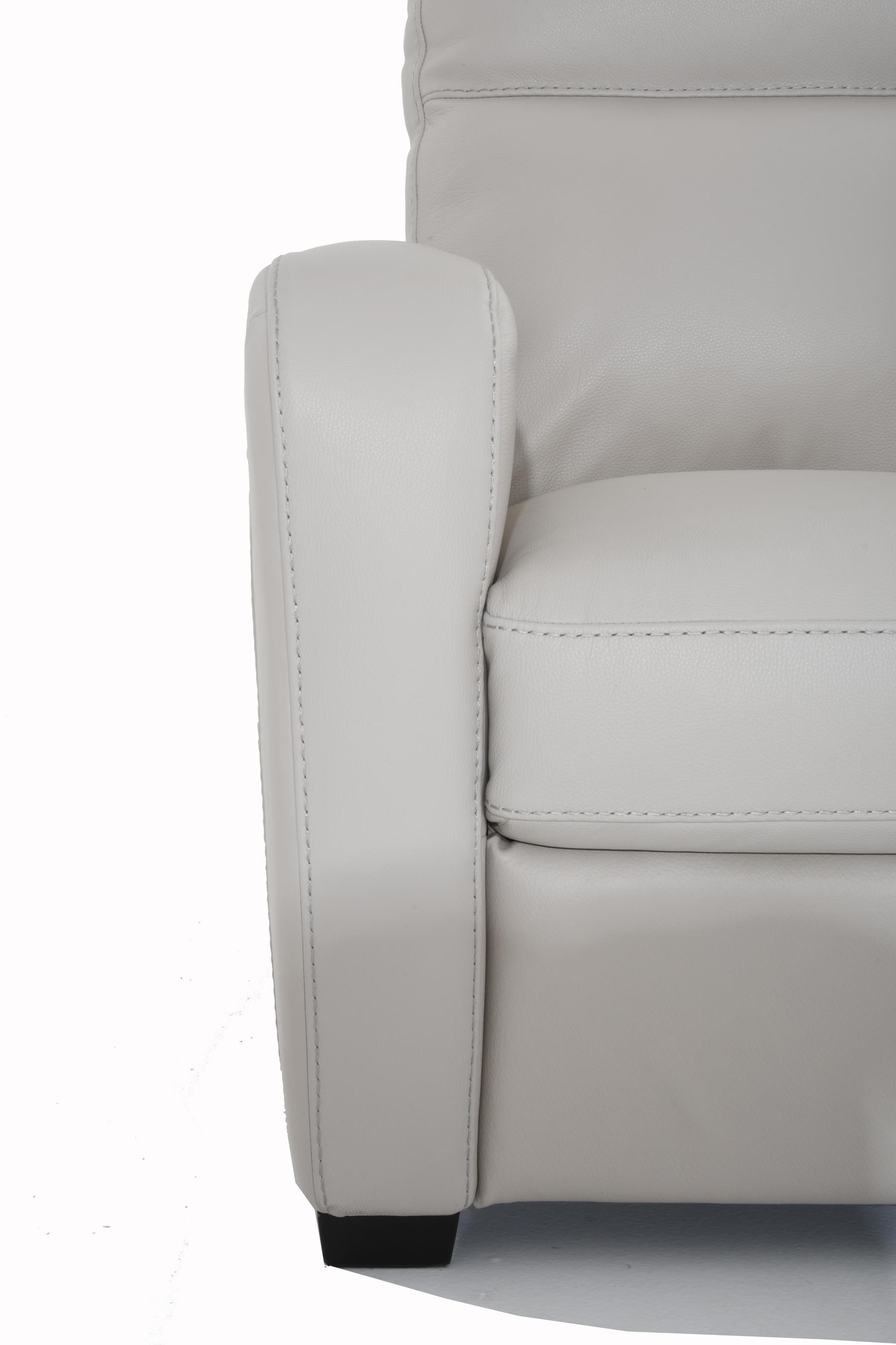 Natuzzi Editions Accoglienza B938154 Leather Power High Leg Recliner